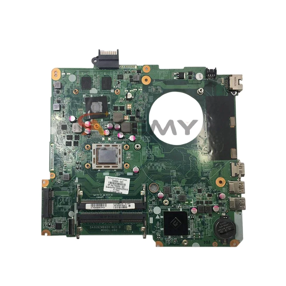 

Laptop Motherboard For HP for Pavilion 15-N Series DA0U92MB6D0 Motherboard Mainboard with A4 A8 A10 AMD CPU 100% tested