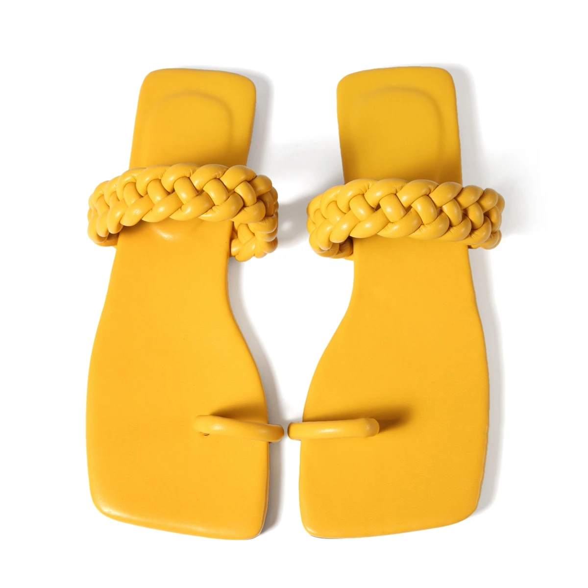 

Latest design 2021 plain slide women sandals Ladies slippers, Yellow