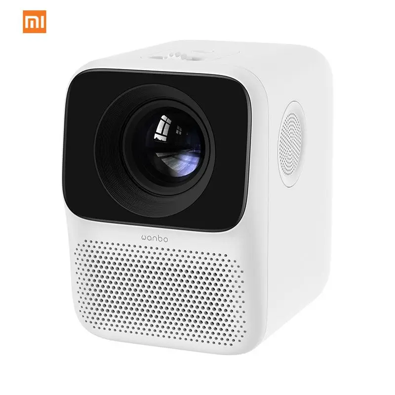 

Wholesale Original Xiaomi T2 Mini Projector 1920x1080 150 Lumens Office Home Ultra HD LED Projector