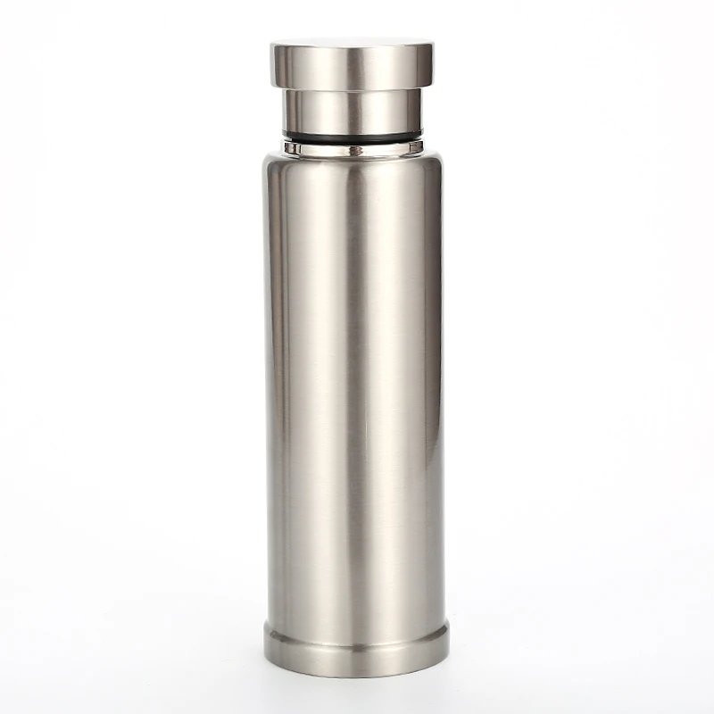

MIKENDA Wholesale custom design vacuum metal water bottle high quality thermos flask, Black, white, green and custom color