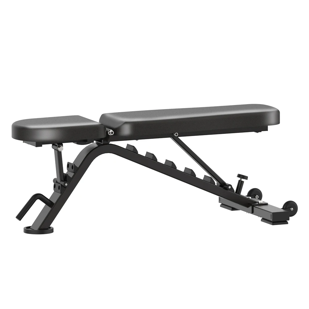 

Foldable Strength Training Fitness Equipment Bench Press Barbell Bed Squat Rack Gym Weight Lifting Bench, Optional