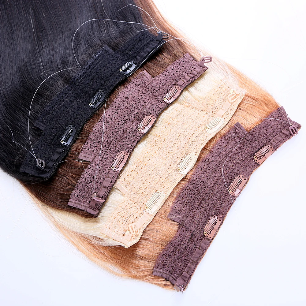 

TopElles Flip in Remy Hair Extensions halo hair extensions human hair