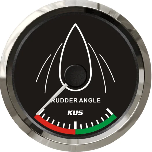 

Free Shipping KUS 85mm Rudder Angle Indicator 0-190ohm 87-900ohm Signal Adjustable With Sensor, Ws bs