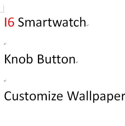 

1.54 Inch I6 Smartwatch Newest Watch 6 pk I5 smart watch I7 Latest Smartwatch Waterproof Smartwatch I6 iwo 14 series6