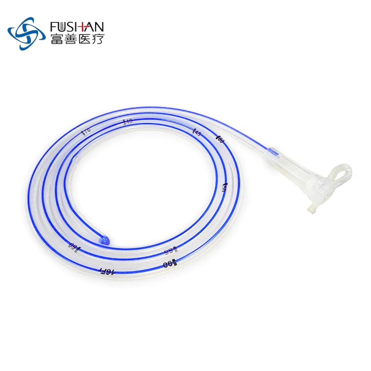 
Disposable Silicone Stomach Tube China OEM manufacture Enteral Feeding Tube 