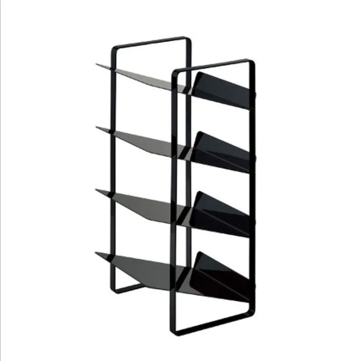 

China kitchen accessories supplier bathroom metal storage rack multilayer, Black