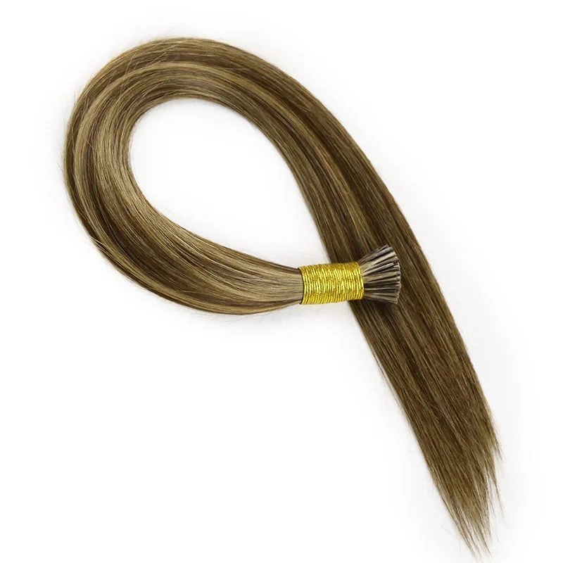 

Various Colors Human Hair Full Tip I Tip Raw Virgin Hair Flat Tip Hair Extensions