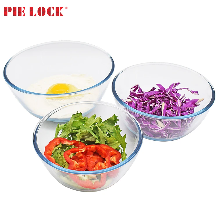 Oven Safe Promotional Gifts Glass Mixing Bowl With Bamboo Lid Buy