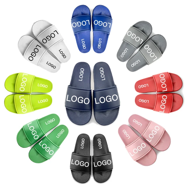 

Latest customize printed slide slipper,PVC Women sandals customize men slides footwear,plain custom Logo blank slide sandal, Requirement