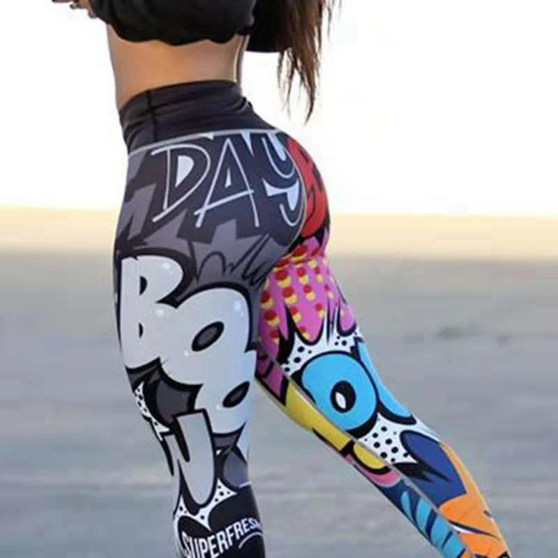 

2021 New Colorful Animal Printed Leggings Girls