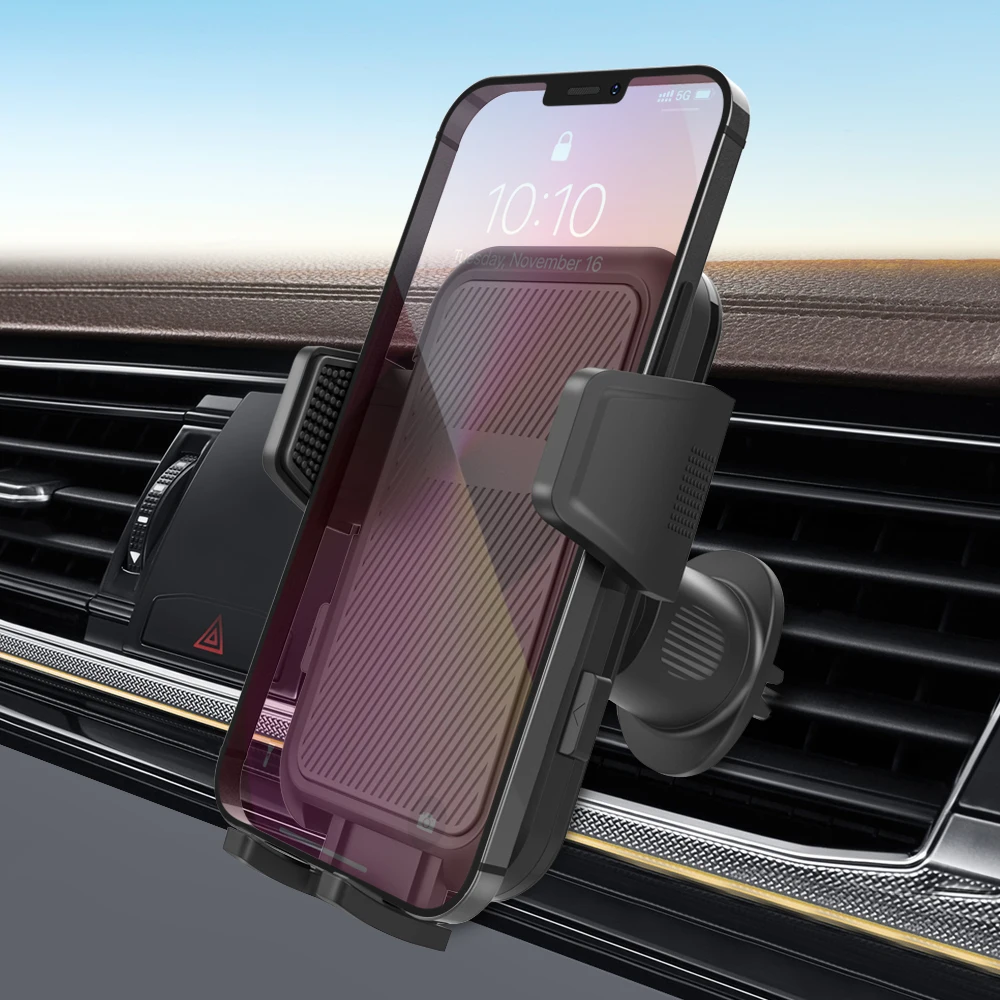 

2022 Upgraded Cellphone Stand Anti-shock Car High Quality Phone Holder Air Vent Car Mount