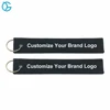 Factory Price Fabric Airplane Key Chain Remove Before Key Tags Flight Lanyard Embroidery Keychain