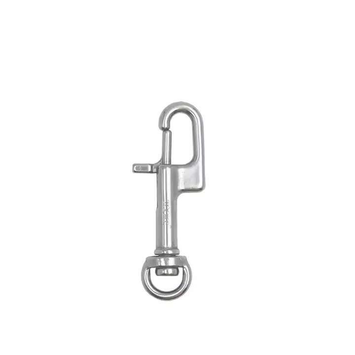 Dropshipping Stainless Steel Egg Quick Link Carabiner Ended Bolt Snap Clip Hook BCD Accessories Diving Equipment