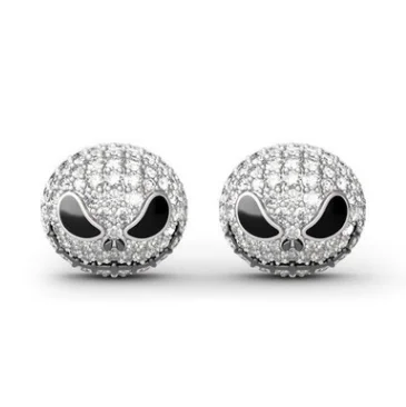 

Wholesale hot style hip-hop Halloween party round little devil female earrings