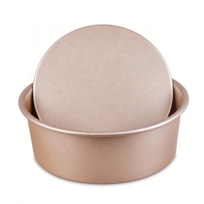 

Aluminum Alloys Six Inches Non-Stick Cake Molds, Champagne