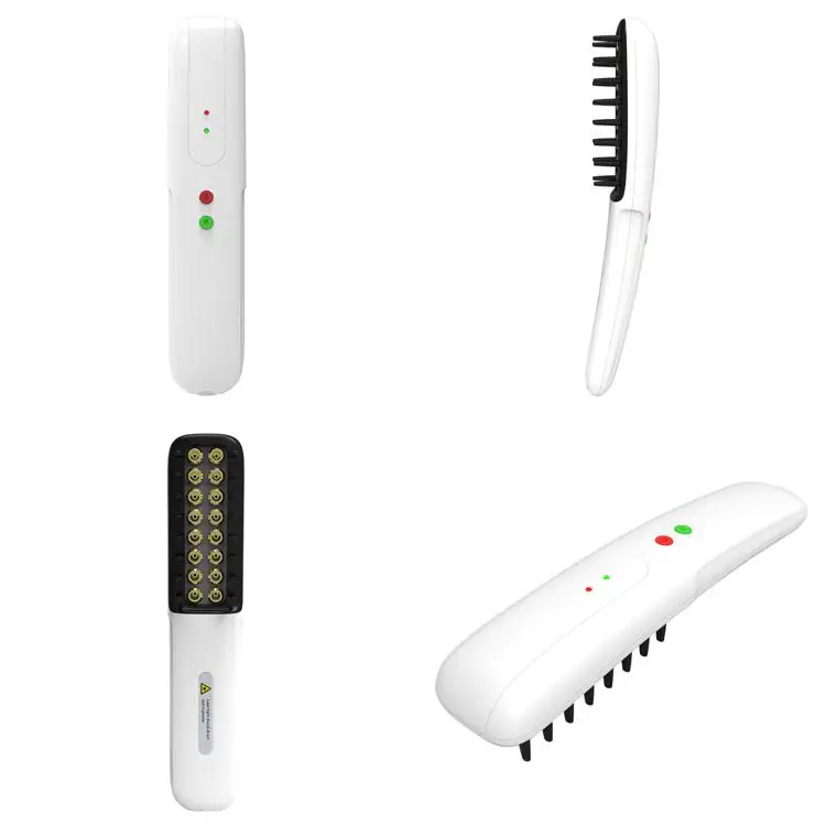 NEW Portable low level therapy hair regrowth laser comb with laser for personal home use