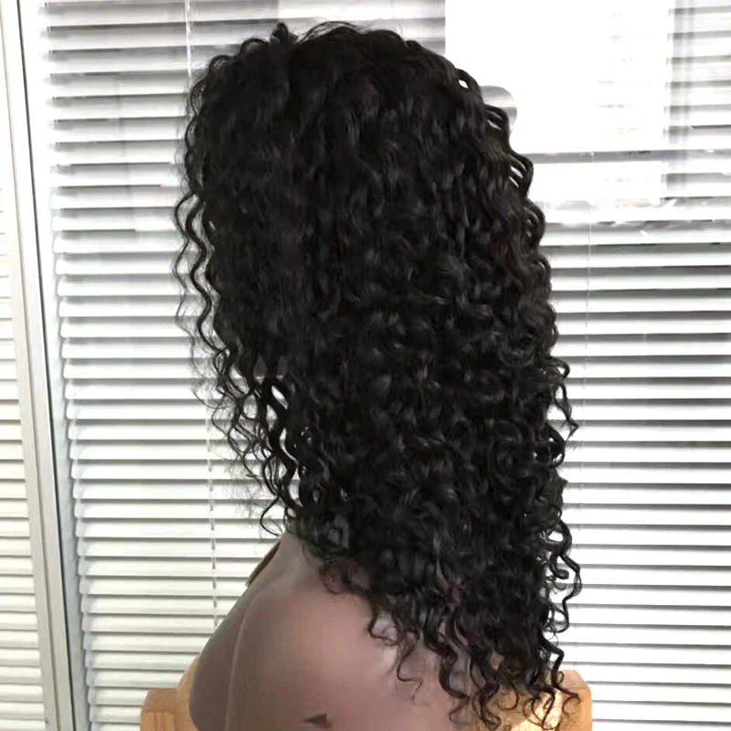 

Hd Transparent Lace Front Human Hair Wigs 250 Density 360 Lace Frontal Wig Brazilian Curly Human Hair Wig, Oem