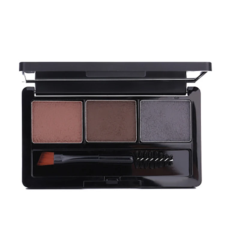 

Natural Three-Dimensional Waterproof Three-Color Eyebrow Powder Lasting Color Lock No Blooming No Bleaching shadow tray