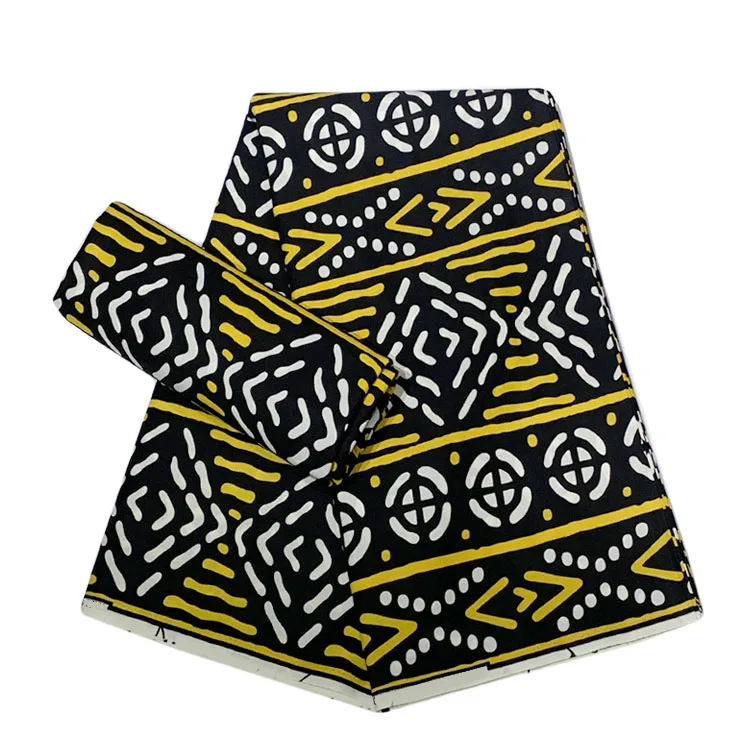 

2021 shrink-resistant new fashion african wax print fabric for costume
