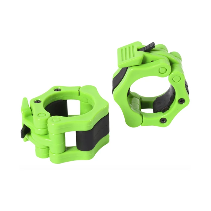 

Portable Gym 25/50 mm Weightlifting Lock ABS Barbell Collar Clamps, Customized