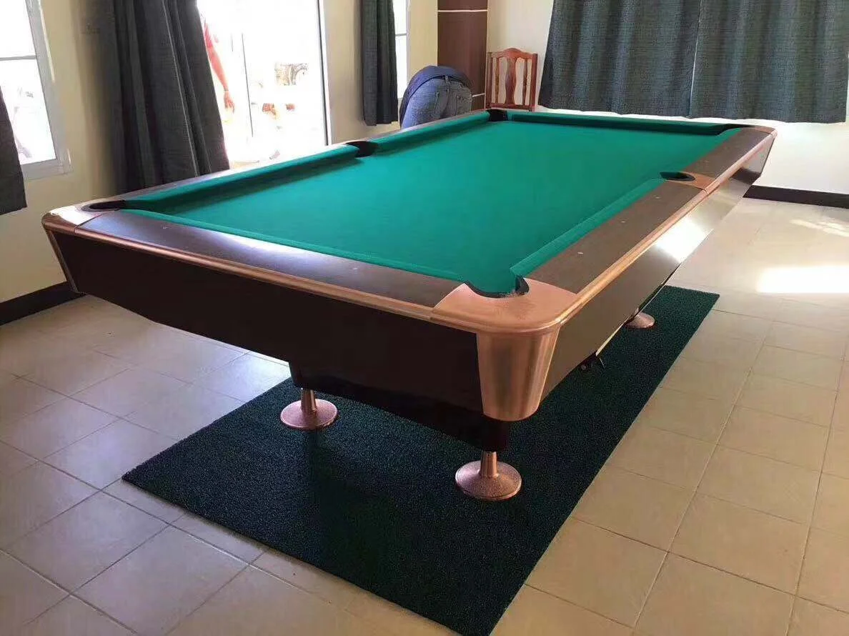 
Wholesale modern 9ft Solid Wood Slate Snooker france Pool Table 