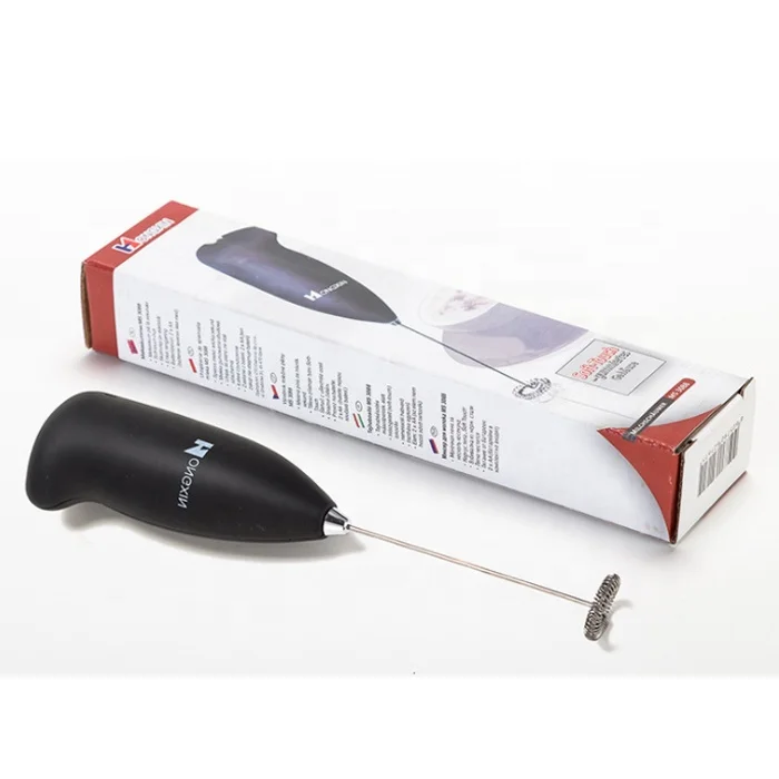 Battery Operated Electric Foam Maker Automatic Handheld Milk Matcha Frother Motor Milk Former for Coffee Latte Cappuccino