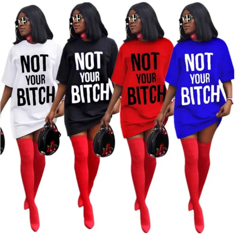 

2021 Ladies Long Sexy White Oversized Women Casual Tshirt T Shirt Dress Shirt Dress