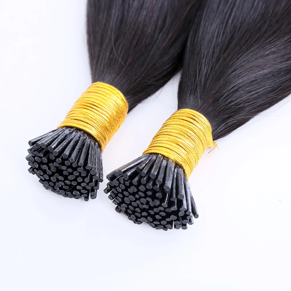 

Wholesale I tip hair Extension 100% Virgin Human Hair, Custom colors
