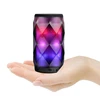 Crystal Cans Mini Portable LED Flash Lighting Colorful Wireless Bluetooth Speaker Support TF AUX Stereo Karaoke Speakers