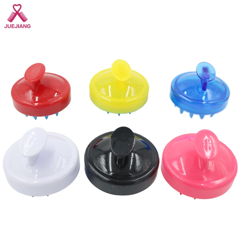 

Hair Brush Manual Silicone Hair Scalp Massage Shampoo Brush For Hair Growth Shower Scrubber, Customized color