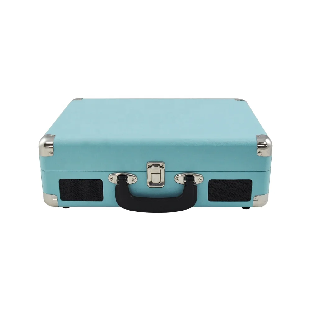 

Wireless Slipmats Turntable Vinyle Three Speed Vinyl Record Turntable Player With Phonograph video, Red ,black,turquoise