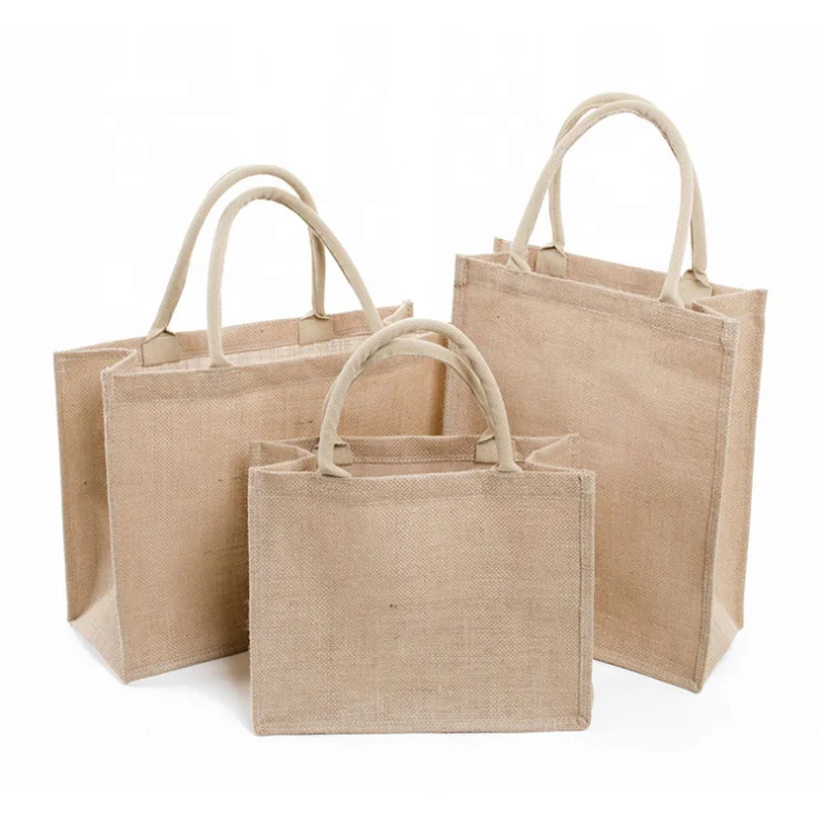 

Designer Design Superior Quality Custom Durable Print Burlap Bag Jute Tote Bag