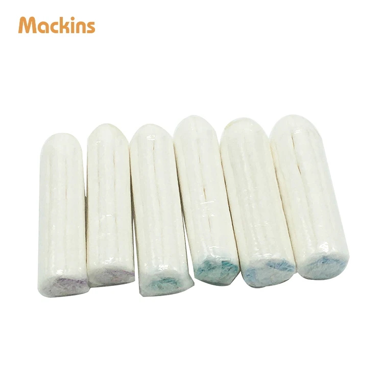 

OEM Soft private label vaginal organic cotton tampons