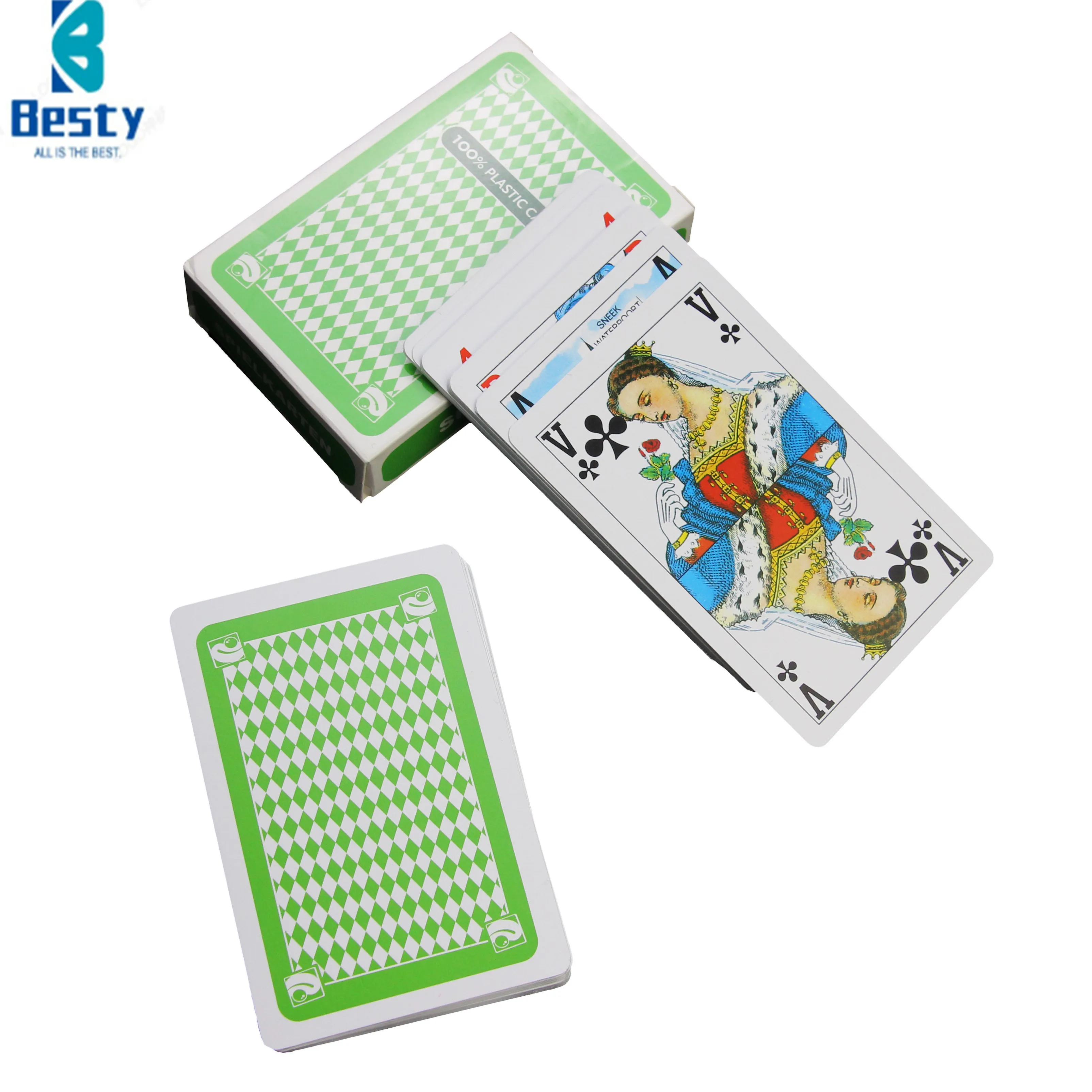 

New Fashion Matte plastic card table cloth kids logo playing cards printing machines, Cmyk 4c printing and oem