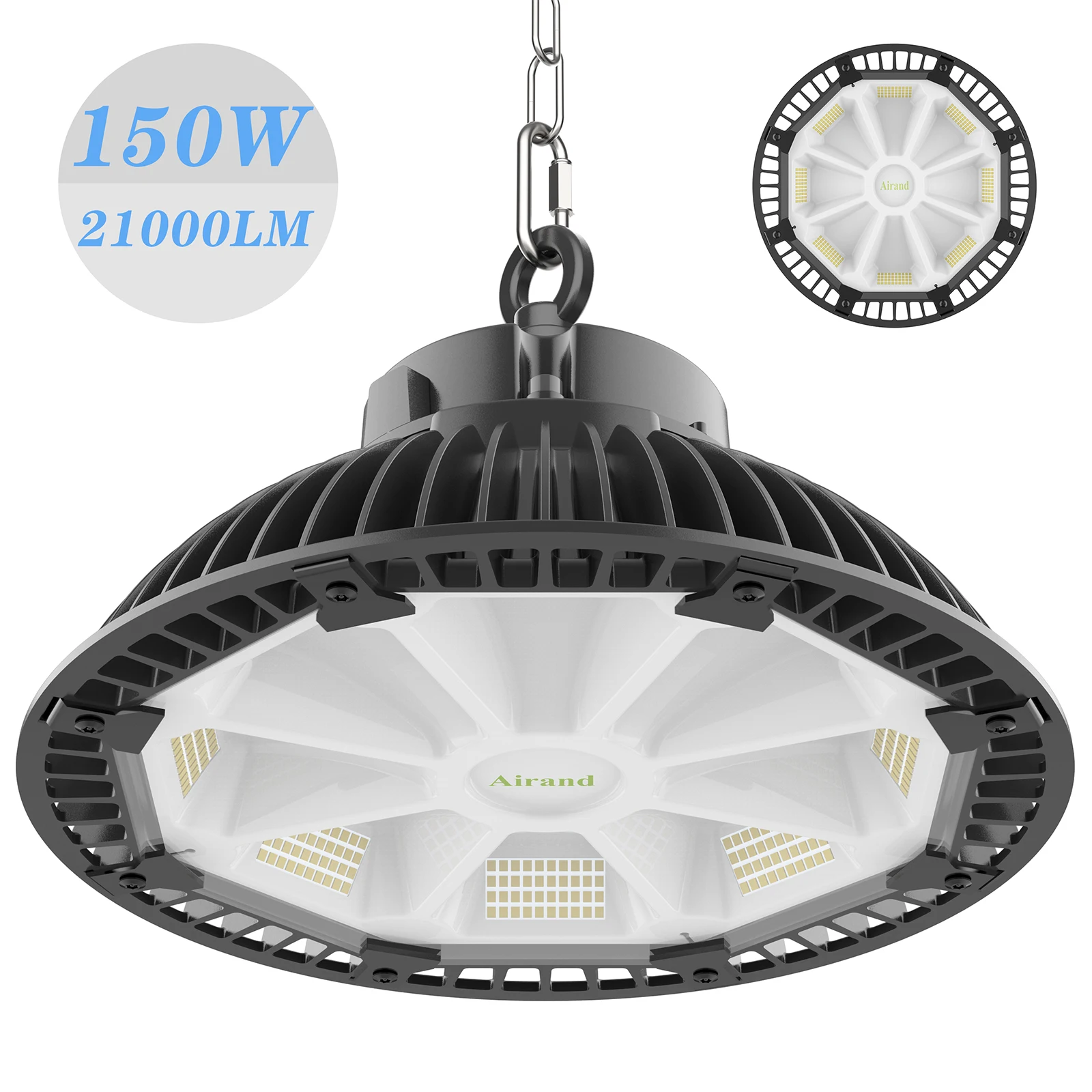 

Shenzhen Factory Price 100W 150W 200W LED UFO High Bay Light Waterproof High Lumen For Industrial factory