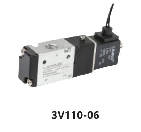 
3v 4v series two position three way inner guide type pneumatic control solenoid valve 