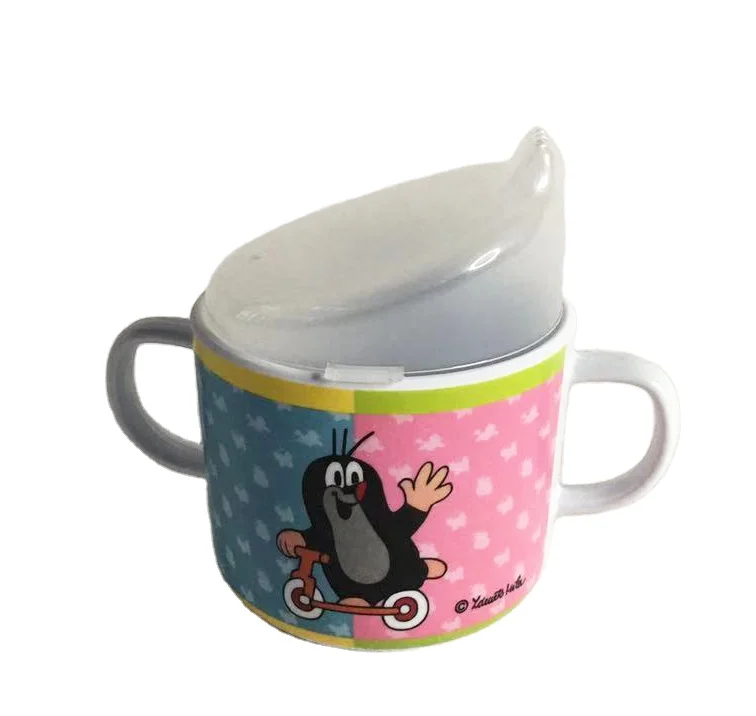 

Food grade plastic baby children cup for kids, Customized colors acceptable