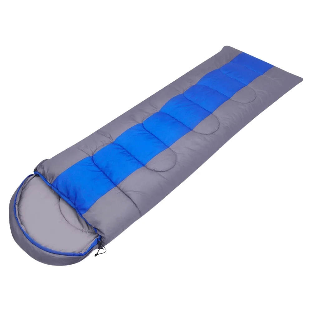 

TY Windproof Outdoor Camping Sleeping Bag Ultralight Warm Sleeping Pouch Blanket for Backpacking Travel Hiking Hotel, Orange and blue