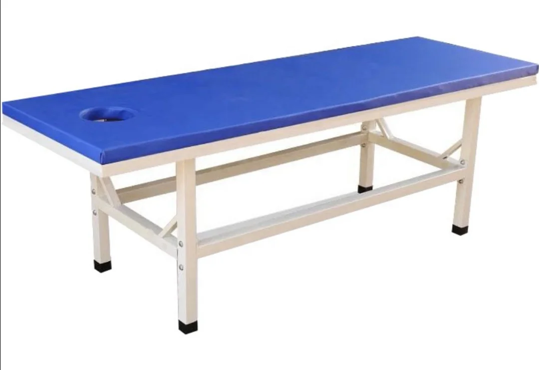 
Stainless steel simple PU waterproof hospital multi-purpose examination couch clinic bed 
