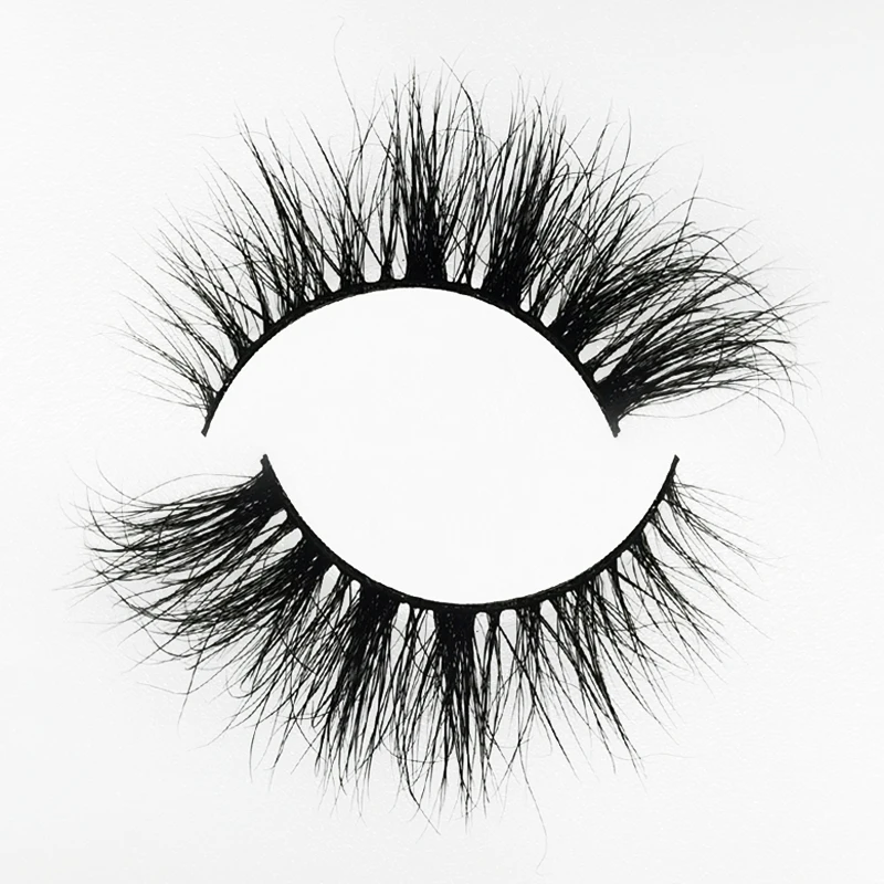 

2022 New Style Wholesale Private Label 15mm-20mm Mink Lashes Individual Mink Strip Lashes Cruelty Free 5d Mink Lashes