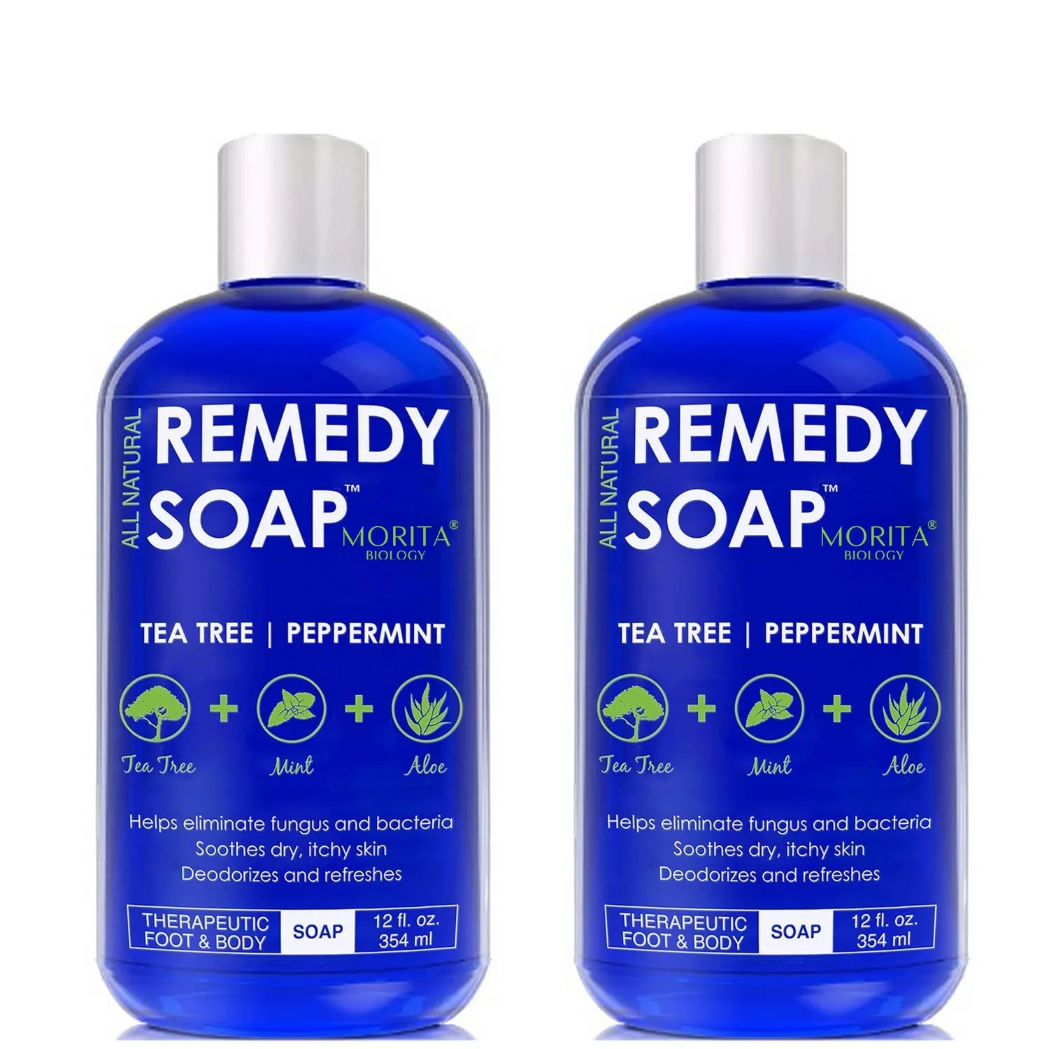

Wholesale Private Label Tea Tree oil Mint Aloe vera Remedy liquid soap Anti fungal feminine wash organic Shower Gel Body Wash
