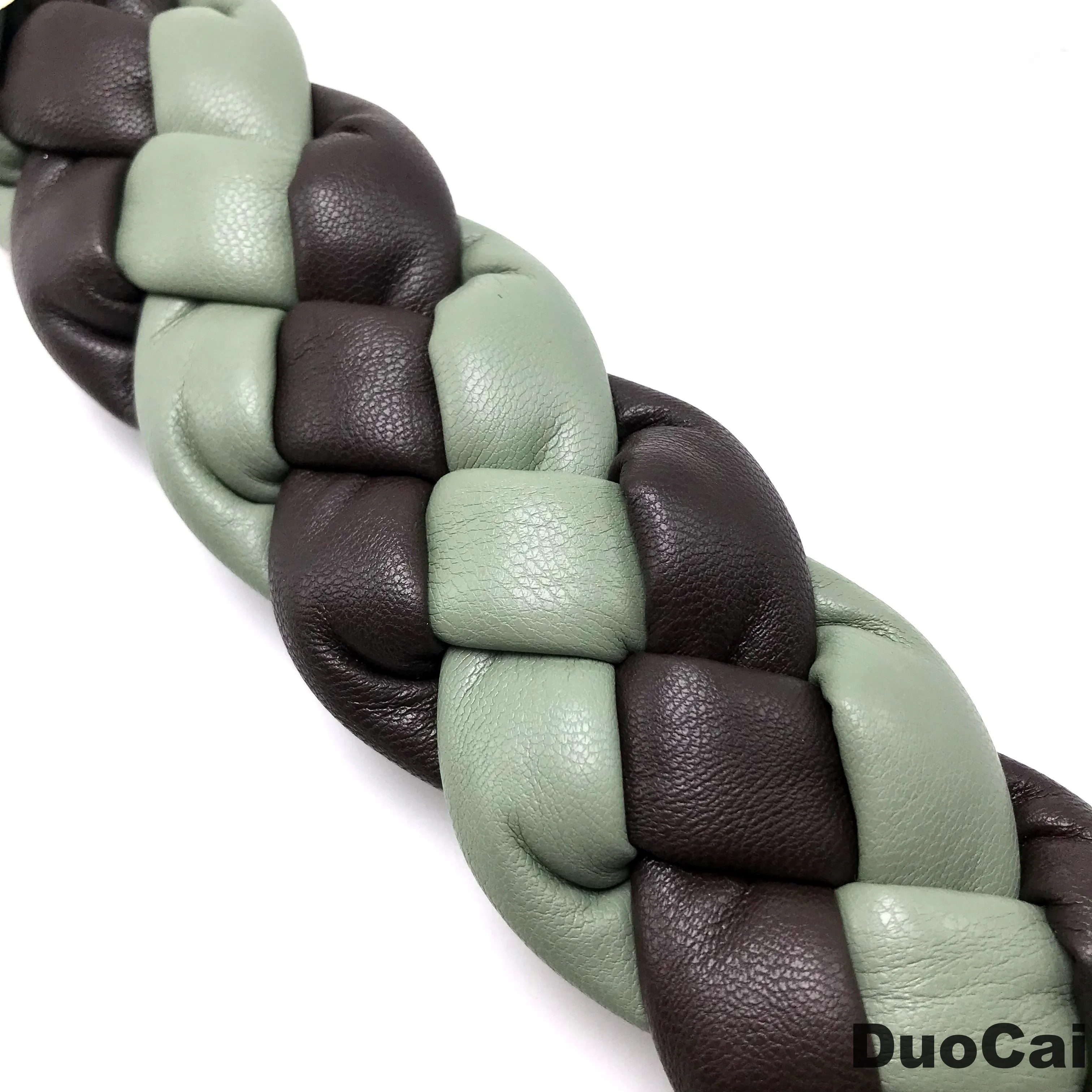

Fashion latest pu braided for lady sandal upper, Customized color
