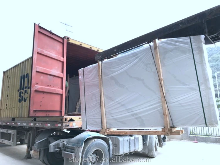 Sh8329-libro Hecho A Medida,Cuarzo Blanco De Calacatta Combinado Para