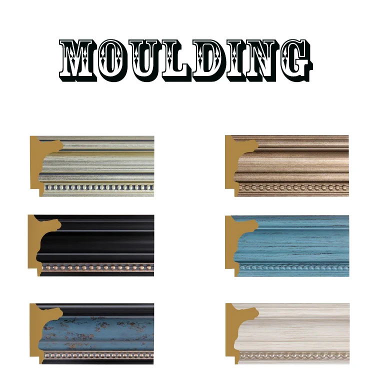 
Factory Direct Sale Modern Elegant Polystyrene Frame Moulding 