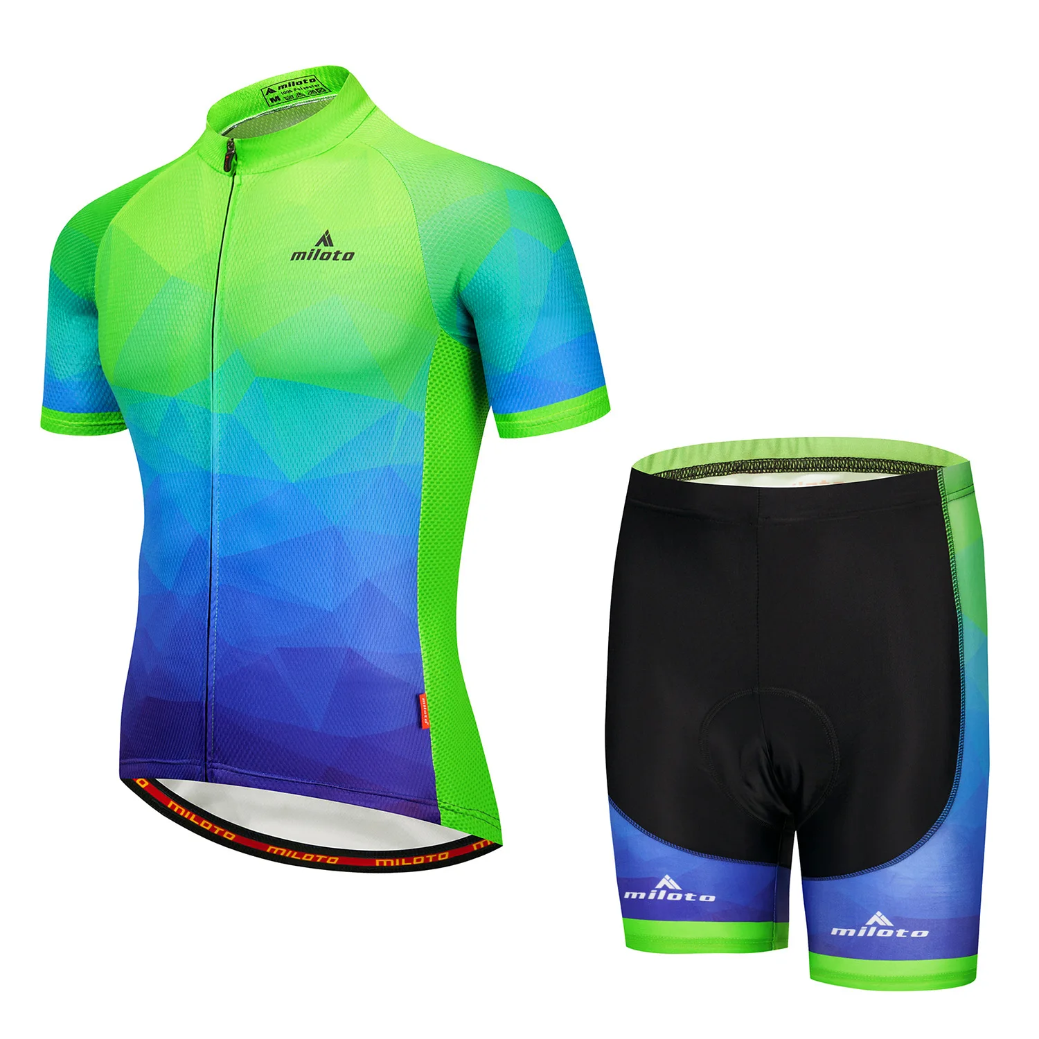2020 Miloto Bicycle Clothing Men Set Long Sleeve Cycling Jersey Pants Tight Kit 