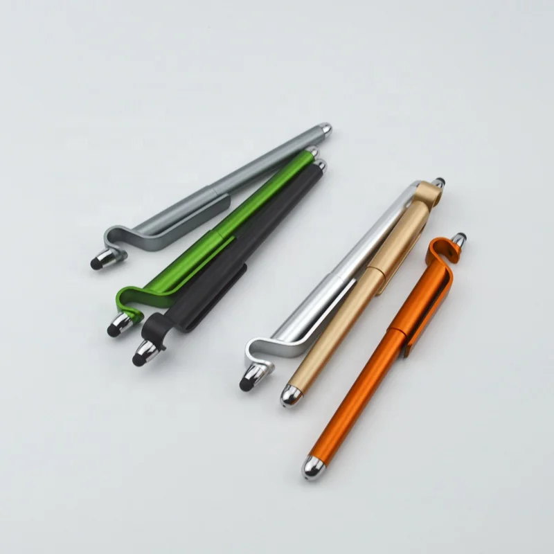 
Promotional Multi Function Mobile Phone Stand Touch Pen with Screen stylus 