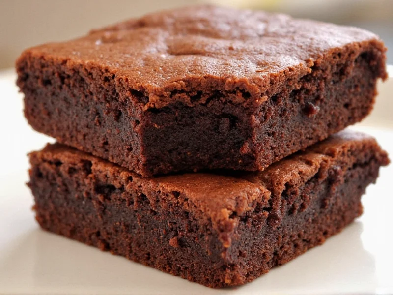 homemade brownies from scratch