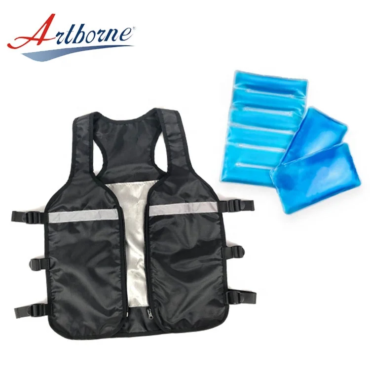 
industrial refrigeration man dry phase change body ice gel cooling vest with liquid ice gel pack pad  (62329178730)