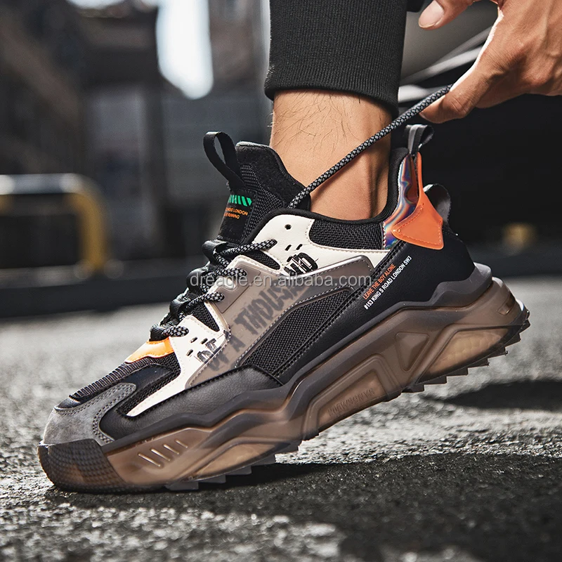 

New Style High Quality Mesh Breathable Running Light Soft Athletic Male Sneakers Training Shoes Men Big Size Sport Shoes OEM