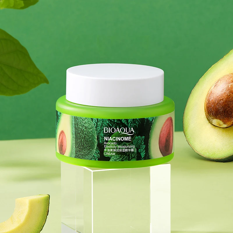 

Private Label BIOAQUA avocado extract anti-aging Moisturizing Hydriting essence face cream for skin care, As photo